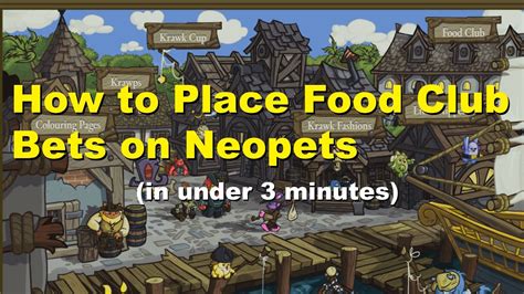 jk food club bets neopets